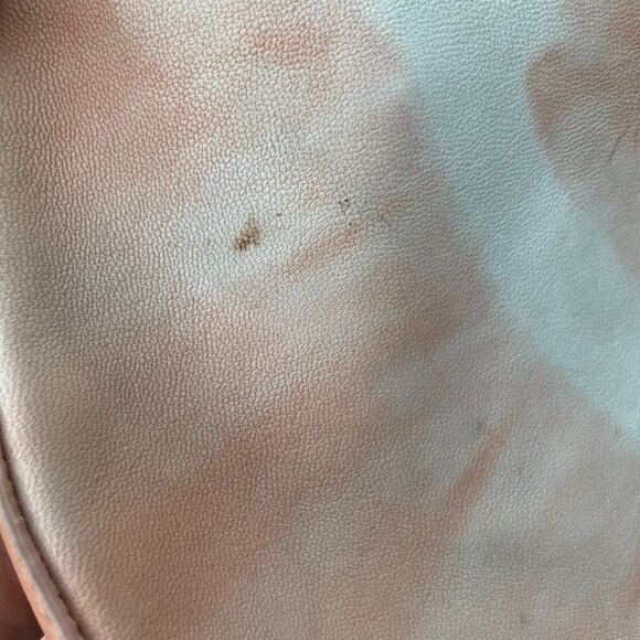 AllSaints Pink half moon crossbody bag - Picture 7 of 7